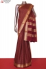 Traditional Checks Pure Mysore Crepe Silk Saree